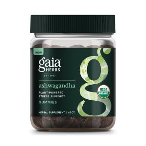 Gaia Herbs Ashwagandha Gummies - Apple Cinnamon 45 Gummies