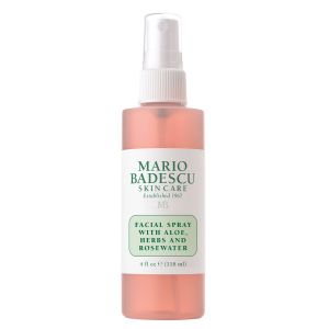 Mario Badescu Facial Spray Skin Care Toner with Aloe Herbs And Rosewater , 4 oz"