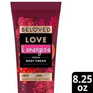 Beloved Love & Energize Red Ginger, Ginseng & Citrus Vegan Body Cream - 8.25oz"