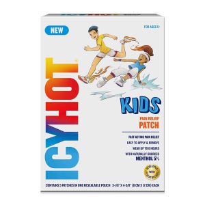 Icy Hot Kids Pain Relief Patch with 5% Menthol, 5 ct."