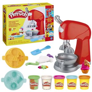 Play-Doh Kitchen Creations Magical Mixer Playset, Toy Mixer with Play Kitchen Accessories"