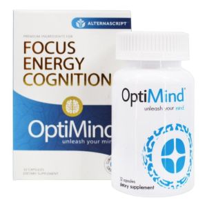 AlternaScript - OptiMind Focus Energy Cognition Formula - 32 Capsules