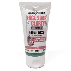 Soap & Glory Face Soap and Clarity Vitamin C Facial Wash Cleanser - 1.69 fl. oz.