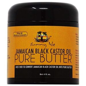 Sunny Isle Jamaican Black Castor Oil Pure Butter Original, 4 oz"