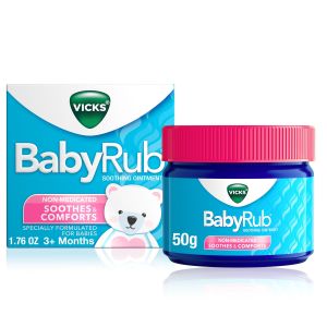 Vicks BabyRub, Non-Medicated Soothing Chest Rub Ointment, 1.76 oz"