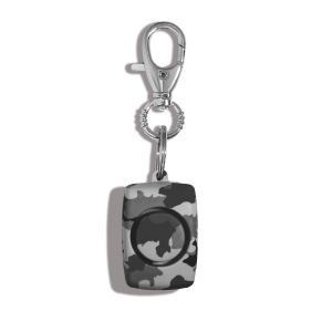 BLINGSTING Essentials Personal Safety Alarm for Women, Grey Camo 125 Decibel Alarm with LED Light"