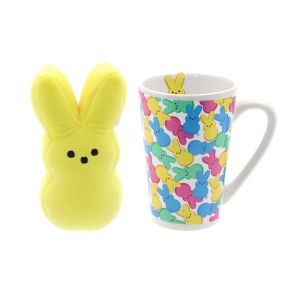 Peeps Plush Bunny in Mug Gift Set