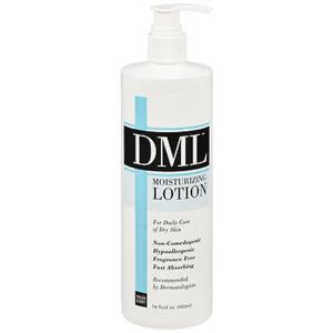 Moisturizer DML, 16 Oz. Pump Bottle Unscented Lotion"