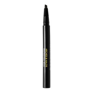 Arches & Halos Angled Bristle Tip Waterproof Brow Pen - Water Based And Smudge Proof - Fills In Sparse Eyebrows And Gives Fuller Effect - Covers Scars Or Overplucked Brows - Auburn - 0.051 Oz