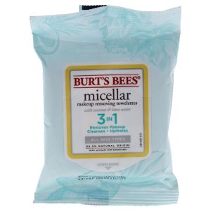 Burt's Bees Micellar Facial Towelettes, Coconut & Lotus, 10 Ct"