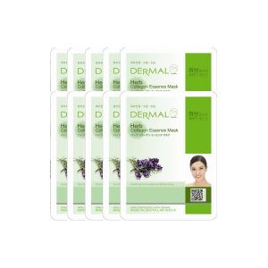 Dermal Dermal Herb Collagen Essence Mask (10 Pieces)