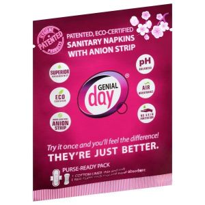 Genial Day 2457430 Pads Purse Ready Pack, Case of 20