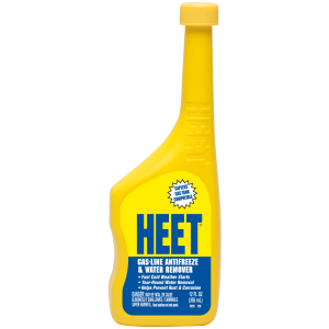 HEET Gas-Line Antifreeze & Water Remover, 4-Cycle Engines, Fuel Injected, All Gasloline Engines 12 oz. (28201)"