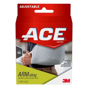 ACE™ Brand  Arm Sling, Adjustable, Gray, 1/Pack"