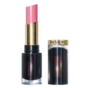 Revlon Super Lustrous Glass Shine Lipstick, Moisturizing Lipstick with Aloe, 021 So Sleek Pink, 0.15 oz"