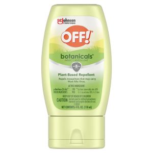 OFF! Botanicals Insect Repellent Lotion, Plant-Based Bug and Mosquito Repellent, 4 oz"