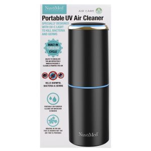 Portable UV Air Cleaner - Black or White