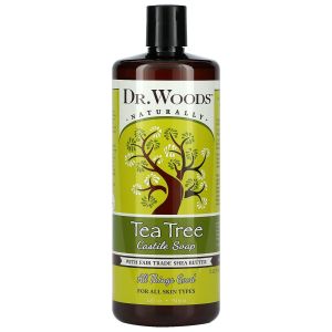 Dr. Woods Shea Vision Pure Castile Soap, Tea Tree, 32 Oz"