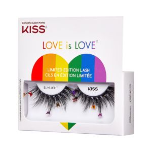 KISS Limited Edition Pride False Eyelashes, ‘Sunlight’, 1 Pair"