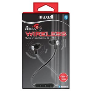 Maxell® Bass 13™ Earbuds (black)