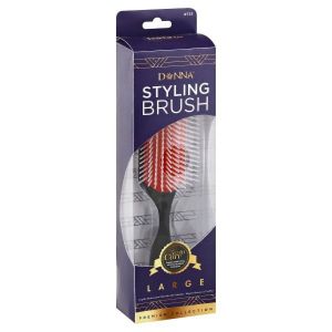 Donna Collection Large Styling Hair Brush, Black, 1 Ea"