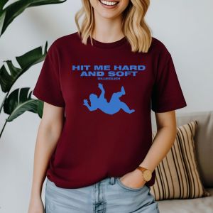 Graphic tees shirts 1971 USTEE UNISEX ,HIT ME HARD AND SOFT BILLIEEILISH, T-Shirt Beautiful, Top Trending."