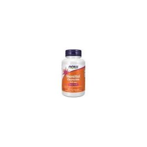 NOW Supplements, Inositol 500 mg, Healthy Membrane Function*, Cellular Health*, 100 Veg Capsules"