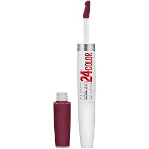 Maybelline SuperStay 24 2-Step Liquid Lipstick, Merlot Armour"