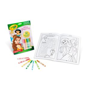 Crayola Disney Princess Coloring and Activity Book, 32 pages"