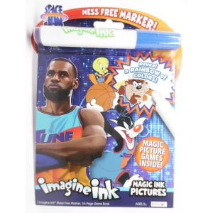 Space Jam: A New Legacy Imagine Ink Coloring & Activity Book w/Mess Free Marker