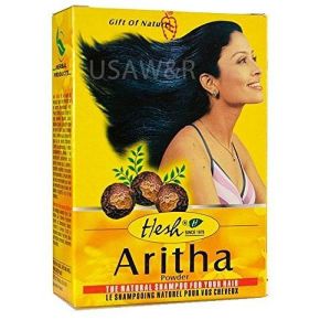 Hesh Aritha-100g Natural Shampoo Gives Natural Floss and Bounce for your Hair