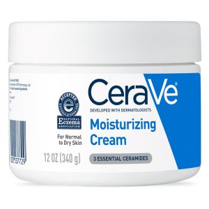 CeraVe Moisturizing Cream, Face Moisturizer & Body Lotion for Normal to Very Dry Skin, 12 oz"