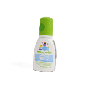 Babyganics Foaming Dish & Bottle Soap Fragrance Free 3.38 oz