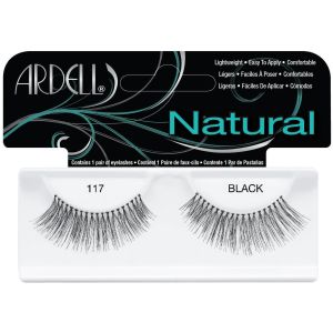 Ardell Fashion Lashes Strip Lashes #117 Black - 4 Pack, 2 Pack"