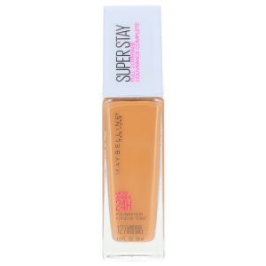 Maybelline Super Stay Full Coverage Liquid Foundation Makeup, Sand Beige, 1 fl. oz."