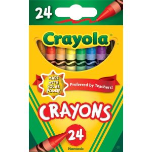 Crayola Crayons, 24 Count, Back to School Supplies, Classroom Supplies, Assorted Classic Colors, Gifts"