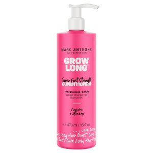 Marc Anthony Grow Long Super Fast Strength Conditioner with Caffeine & Ginseng, 16 fl oz (Pump)"