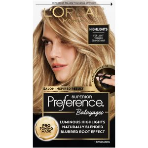 L'Oreal Paris Superior Preference Balayage At-Home Highlighting Kit, Light to Dark Blonde"