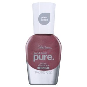 Sally Hansen Good.Kind.Pure. Vegan Nail Polish, Pink Sapphire, 0.33 oz, Vegan Nail Polish, Nail Polish, Clean Nail Polish, Plant Based"