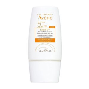 Eau Thermale Avene Solarie UV Mineral Multi-Defense Tinted Sunscreen Fluid 1.7 fl.oz.