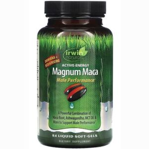 Irwin Naturals Magnum Maca Male Performance 84 Sgels