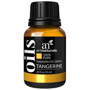 ArtNaturals 100% Pure Tangerine Essential Oil - (.5 Fl Oz / 15ml) - Undilued Therapeutic Grade - Balance Comfort and Cleanse - Citrus