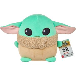 Star Wars Cuutopia 7-in Grogu Plush Character, Soft Rounded Pillow Doll for 3 Years & Up"