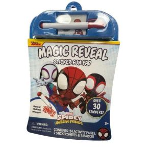 Marvel Magic Reveal Sticker Fun Pad Spidey & His Amazing Friends