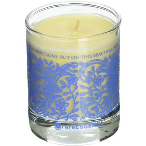 rareESSENCE Aromatherapy 100% Pure Essential Oils Spa Candle, Peace 6 oz."