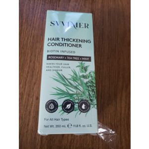 SVVIMER Rosemary Hair Thickening Conditioner Moisturizing with Biotin New Sealed