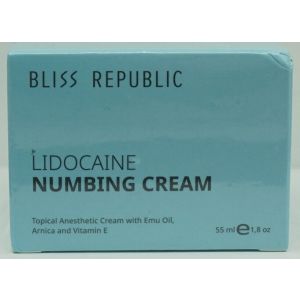 Bliss Republic Extra Strength Numbing Cream 5% Topical Anesthetic Vitamin E NEW