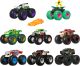 Hot Wheels Monster Trucks, 1:64 Scale Toy Truck & 1 Crushable Car (Styles May Vary)