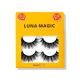 Luna Magic Faux Mink Lashes, False Eyelashes, 2 Pairs, Happy Ex