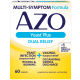 AZO Yeast Plus Dual Relief Tablets, Yeast Infection + Vaginal Symptom Relief, 60 Ct